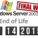 server 2003 end of life