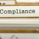 HIPAA Compliance Folders in Filing Cabinet